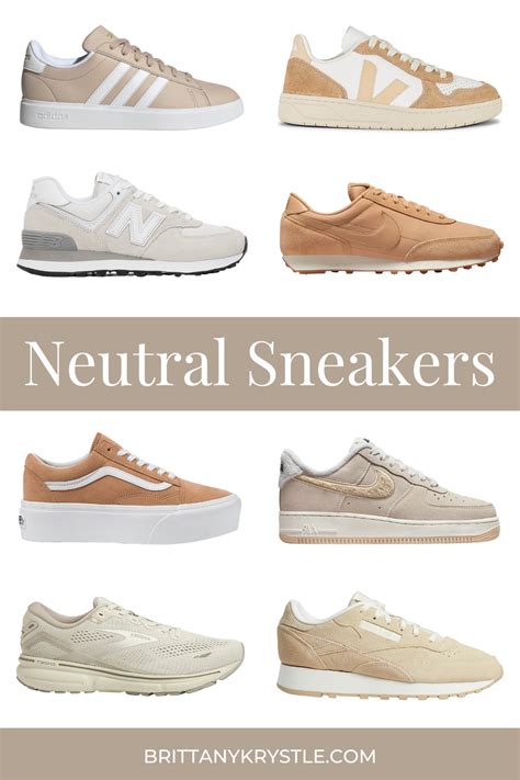 best neutral color sneakers.